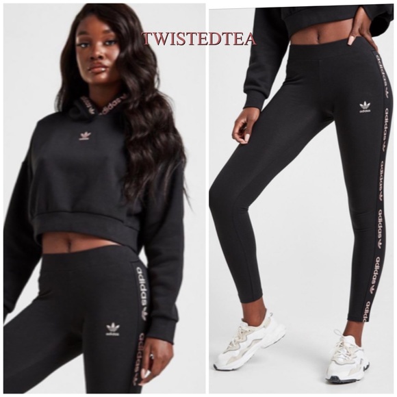 2 Piece L Nwt Adidas Hoodie Leggings 